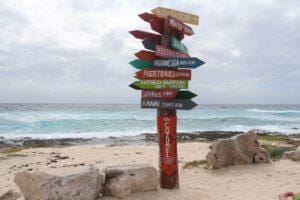 beach trip to cozumel