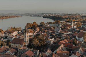amazing view on Belgrade