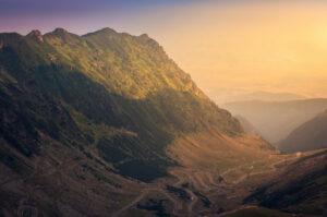 Transfagarasan Highway , Fagaras Mountains
